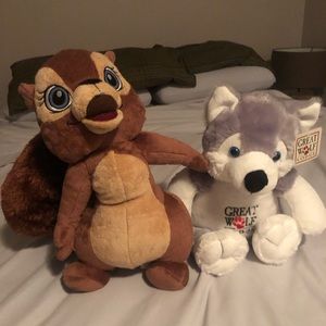 Great Wolf Lodge stuffed animals